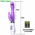 Violent Space, Violent Space Rabbit Vibrators for women Clitoris Stimulator G spot massage dildo Vibrator Sex Toys for Woman vibrador Erotic
