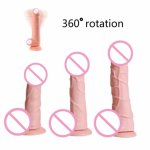 360 degree electric big dildo sex toys realistic dildos for women gode anal strapon huge dildo men adult erotic supplies