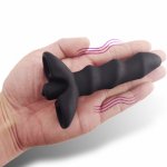 Anal Butt Plug Dildo Bullet Vibrator G Spot Prostate Massage Anus Patterns Butt Plug Sex Toys For Men/Women Masturbator Sex Shop