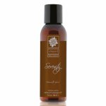 Sliquid, Olejek do masażu zmysłowego - Sliquid Balance Massage Serenity 125 ml - ekstrakt waniliowy
