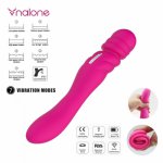 Nalone, Nalone Jane Double Ended Rechargeable Wand Vibrator 7 Vibrating Speed Massage Wand for Women G-spot and Vagina Erotic Sex Toys