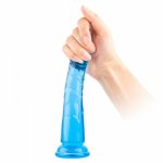 18.5CM Super Soft Silicone Dildo Realistic Suction Cup Dildo Male Artificial Penis Female Masturbator Adult Sex Toys For Women