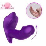 New FOX Remote Control Vibrators Heating Voice Control Dildos For Women Strapless Vibrating Panties Vibrator Women Sex Toys