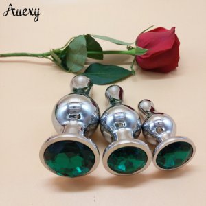 AUEXY Sextoy Big Butt Plug Set Large Bolas Anales Metal Analplug Stainless Steel Buttplug Tapon Anal Sex Toys for Woman Men Gay