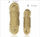 Soft Cotton Rope Bondage sex toys handcuffs toys for adults Shibari Restraints 5M 10M Rope Cord Binding Binder Restraint