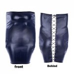 PU Leather Straitjacket Gimp Sleep Bag Straight Jacket Mummy Bag BDSM Restraints Sex Toys For Woman Slave Role Play Fetish