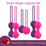 Smart Kegel Ball Safe Silicone Vaginal Chinese Balls For Woman Ben Wa Ball Geisha Balls Sex Toys Pussy Tighten Exercise Machine