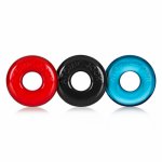 Oxballs, Trzy pierścienie na penisa - Oxballs Ringer of Do-Nut 1 Kolorowy