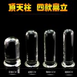 4 size(diameter40/45/50/60mm) Solid cylindrical type large glass dildo,huge glass dildos for women,anal dildo sex toys for woman