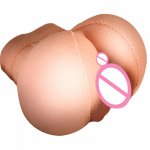 Hot Sell Silicone Fake Vagina Artificial For Men Big Ass 3D Sex Doll Artificial Vagina Real Pussy Pocket Male Masturbator Toys