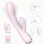 G Spot Rabbit Vibrator Sex Toys for Woman Vibe Dual Motor Vagina Shocker Female Dildo Vibrator Clitoris Phalos Adults Toy 9 Mode