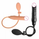 Inflatable Dildo Pump Anal Dilator Anus Vagina Prostate Massager Adult Sex Toy for Men Women-25
