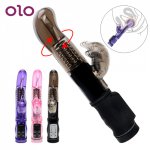 OLO Dolphin Dildo Vibrator Multi-Speed G-Spot Massager Clitoris Stimulator Dual Vibration Sex Toys for Women Erotic Toys