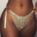 2019 New Shiny Women Sexy Underwear Panties Brief Bikini Crystal Sequin Knickers Thongs G-string S-XL