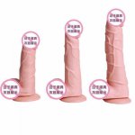3 Kinds Flesh Realistic Huge Dildos Strong Suction Cup Odorless Faloimitator Flexible Penis Products Adult Sex Toys for Women