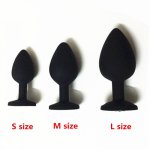 Anal Sex Toys For Women Men Gay Couple Silicone Butt Plug Anal Plug 3 Different Size Adult Toys Anal Trainer for Couples