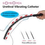 10 Frequency Urethral Vibrator Catheter Penis Plug Sex Toy for Men Vibrating Urethral Plug Penis Insertion Urethra Sound Dilator