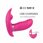 Vaginal Anal Dildo Adult sex toys vibrator silicone for Women Masturbator Heated G-spot with Wireless Remote Control Sex Shop H4