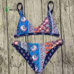 MUOLUX 2019 Sexy Bikini Women Swimwear Push Up Swimsuit Bathing Suit Pink Stripe Bikini Swimwear Biquinis Summer Beach Female