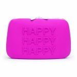 Happy Rabbit, Duża Torebka silikonowa na akcesoria erotyczne - Happy Rabbit HAPPY Storage Zip Bag Large Duża