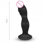 Silicone Anal Plug Butt Plug Unisex Suction Cup Men Prostate Massager For Men Women Anal Trainer For Couples