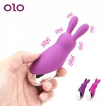 OLO Three Head Vibrator G-spot Body Massage Clitoris Vagina Stimulation Female Masturbation 10 Speed Silicone Sex Toys for Woman