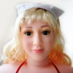 Ins, HoneyLuLu Simulation Hand and Foot Head Inflatable Doll Planting Free Installation Sex Dolls Silicone Feet Sex Toy 155 cm