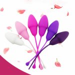 1Set Vagina Balls for woman sex toys Pelvic Floor Muscle Silicone Kegel Exercise Devices Shrinking Dumbbell Geisha Ball With Box