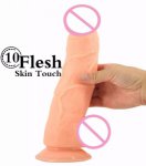 New Skin feeling Realistic Penis Super Huge Big Dildo With Suction Cup Sex Toy for Woman Sex Product Female Masturbation Cock