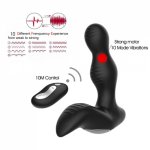 Newest! Unisex Remote Control Vibrating Anal Plug Male Prostate Massager Woman's G-Spot Stimulator Gay Sex Toys Adult Products