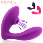Vagina Sucker 10 Modes Dildo Vibrator Oral Sex Sucker Clitoris Stimulation Female Masturbation Erotic Sex Toys For Women Sexo