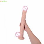 Lengthened and Coarsened Simulated Penis Huge Dildo For Women Clitoris Stimulator