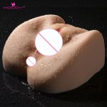 MOJOY 3D Realistic Silicone Ass Anal Vagina Pussy  Toys Lifelike Male Masturbator Real Masturbation Doll Adult Sex Toys for Men