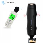 Deep Throat Masturbation Cup Auto Airbag Male Penis Pocket Tube Suck Heating 8 Speeds Vibrator Masturbation Sex Toys for Men