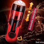 Automatic High-speed Telescopic Voice Sex Machine Pussy Vibrator Sex Toys for Men Electric piston Male Masturbators