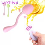 VATINE Dildo Vibrator Bending Vibrating Egg Clitoris Vagina Stimulator G-spot Massager Sex Toys for Women Female Masturbator