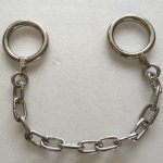 Stainless steel heavy leg irons ankle cuffs bondage restraints adult games bdsm tools foot fetish slave sex toys for couples