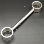 Stainless Steel 4cm High Hand Cuffs Adult Games BDSM Torture Sex Toys For Couples Bondage Restraints Handcuffs Slave Fetish