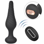 Sex Toys For Man Woman Masturbation Anal Plug Prostate Massager For Men Wireless Remote Control Butt Plug Waterproof Vibrator