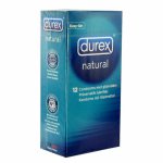 Durex, Prezerwatywy Durex Natural - Naturalne prezerwatywy Durex - 12szt.