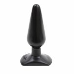Klasyczny średni plug analny - Classic Butt Plug Medium Czarny