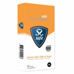 Safe, Prezerwatywy stymulujące - Safe Intense Safe Condoms Rib-Nop 10szt