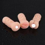 Sex Toys for Man Silicone Artificial Vagina Pussy Oral Stimulator Penis Massager Male Masturbation Anal Mouth sex toys for Adult