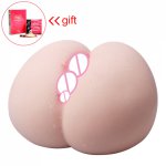 3D Realistic Big Ass Male Masturbator Ass Vagina Pocket Pussy Sex Toys for Men Artificial Sex Anime Adult Doll Adult Sex Doll
