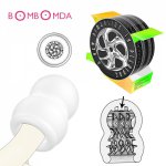 Mini Wheel Masturbator Sex Toys For Blowjob Toys Men TPE Portable Real Vagina Pussy Mastubartion Cup For Men Orgasm Masturbators