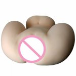 Ssex toy 3.3KG Masturbators Sex doll Very Simulation of the fake Ass For Men Full silicone Top Quality