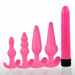 Anal Vibrator Male Masturbator Anal Butt Plug Adult Sex Toys for Men Anal plug Prostate Massager Silicone Dildo Vibrator Sex Toy