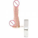 Artificial Vibrating Simulation Dildo Manual Vibration With Strong Suction Cup Male Dildo Penis Female Masturbation products.