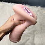 Sex Toys For Men Silicone Artificial Vagina Double Hole Realistic BIG Vagina Anal Fake Pussy 3D Adult Toy Male Masturbators