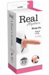 Real Rapture, Proteza penisa z jądrami - Real Rapture - 20,5cm